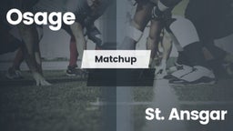 Matchup: Osage vs. St. Ansgar  2016