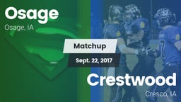 Matchup: Osage vs. Crestwood  2017