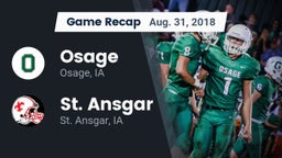 Recap: Osage  vs. St. Ansgar  2018