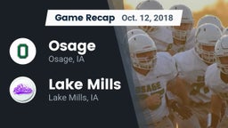 Recap: Osage  vs. Lake Mills  2018
