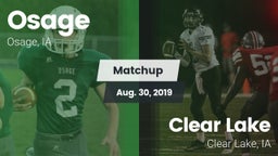 Matchup: Osage vs. Clear Lake  2019