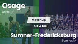 Matchup: Osage vs. Sumner-Fredericksburg  2019