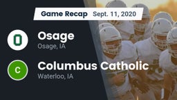 Recap: Osage  vs. Columbus Catholic  2020