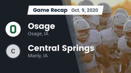 Recap: Osage  vs. Central Springs  2020