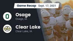 Recap: Osage  vs. Clear Lake  2021