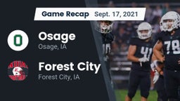 Recap: Osage  vs. Forest City  2021
