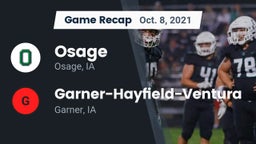 Recap: Osage  vs. Garner-Hayfield-Ventura  2021