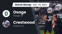 Recap: Osage  vs. Crestwood  2021