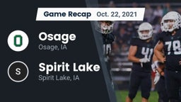 Recap: Osage  vs. Spirit Lake  2021