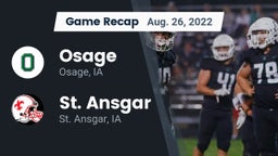 Recap: Osage  vs. St. Ansgar  2022