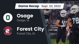 Recap: Osage  vs. Forest City  2022