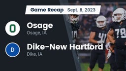 Recap: Osage  vs. ****-New Hartford  2023