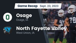 Recap: Osage  vs. North Fayette Valley 2023