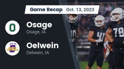 Recap: Osage  vs. Oelwein  2023