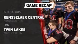 Recap: Rensselaer Central  vs. Twin Lakes  2015