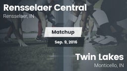 Matchup: Rensselaer Central vs. Twin Lakes  2016