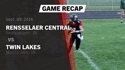 Recap: Rensselaer Central  vs. Twin Lakes  2016