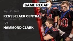 Recap: Rensselaer Central  vs. Hammond Clark 2016