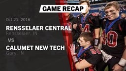 Recap: Rensselaer Central  vs. Calumet New Tech  2016