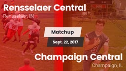 Matchup: Rensselaer Central vs. Champaign Central  2017
