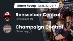 Recap: Rensselaer Central  vs. Champaign Central  2017