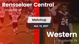 Matchup: Rensselaer Central vs. Western  2017