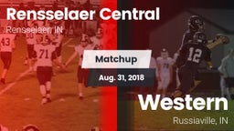 Matchup: Rensselaer Central vs. Western  2018
