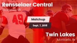 Matchup: Rensselaer Central vs. Twin Lakes  2018
