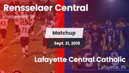 Matchup: Rensselaer Central vs. Lafayette Central Catholic  2018