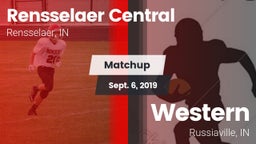 Matchup: Rensselaer Central vs. Western  2019