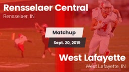 Matchup: Rensselaer Central vs. West Lafayette  2019