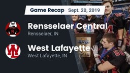Recap: Rensselaer Central  vs. West Lafayette  2019