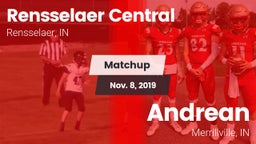 Matchup: Rensselaer Central vs. Andrean  2019