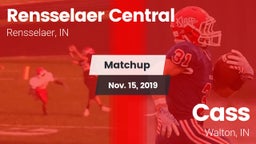 Matchup: Rensselaer Central vs. Cass  2019