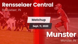 Matchup: Rensselaer Central vs. Munster  2020