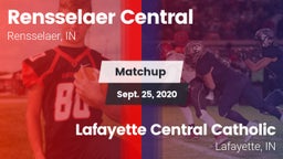 Matchup: Rensselaer Central vs. Lafayette Central Catholic  2020
