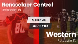 Matchup: Rensselaer Central vs. Western  2020
