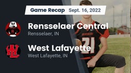 Recap: Rensselaer Central  vs. West Lafayette  2022