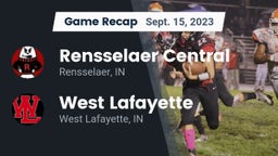Recap: Rensselaer Central  vs. West Lafayette  2023