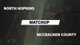 Matchup: North Hopkins vs. McCracken County  2016