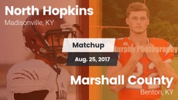 Matchup: North Hopkins vs. Marshall County  2017