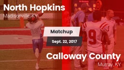 Matchup: North Hopkins vs. Calloway County  2017