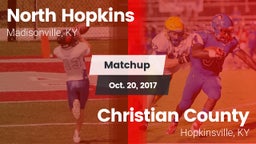 Matchup: North Hopkins vs. Christian County  2017