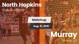 Matchup: North Hopkins vs. Murray  2018