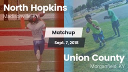 Matchup: North Hopkins vs. Union County  2018