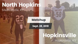Matchup: North Hopkins vs. Hopkinsville  2018