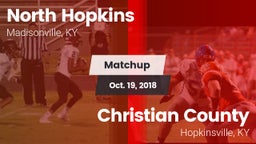 Matchup: North Hopkins vs. Christian County  2018
