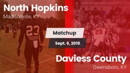 Matchup: North Hopkins vs. Daviess County  2019