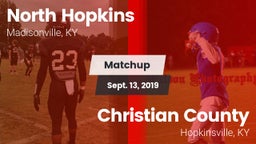 Matchup: North Hopkins vs. Christian County  2019