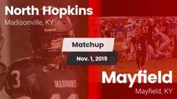 Matchup: North Hopkins vs. Mayfield  2019